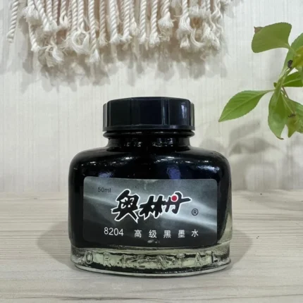 만년필 병잉크 50ml (블랙 잉크) / 필기 문구 편지용 잉크