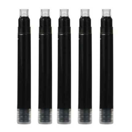 만년필 잉크 리필 카트리지 파카 전용 규격 3.4mm (검은색) / 만년필 호환