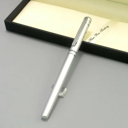 슬림 은색캡 후드닙 만년필 / 볼펜 펜촉 잉크펜