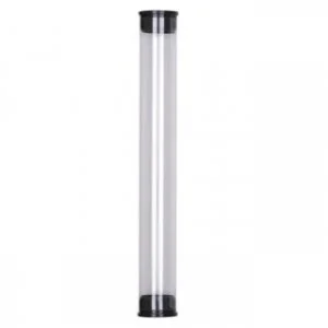 투명 원통형 펜 케이스 4P / 고급 플라스틱 보관함 필통