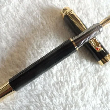 18K GP 7026 용 일반닙 만년필(검은색) / 고급 선물 클래식 디자인