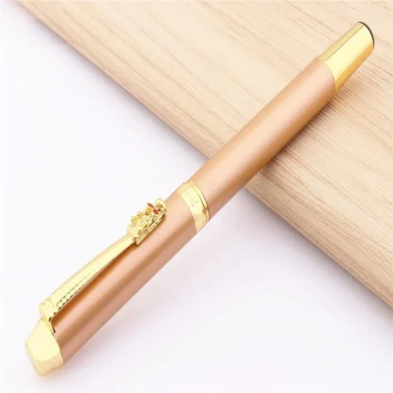 18K GP 7026 용 일반닙 만년필(로즈골드색) / 고급 선물 클래식 디자인